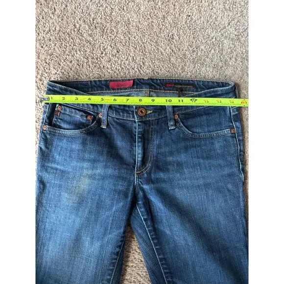 AG Adrianon Goldschmied The Stilt Size 29R Blue Jeans - Picture 5 of 8